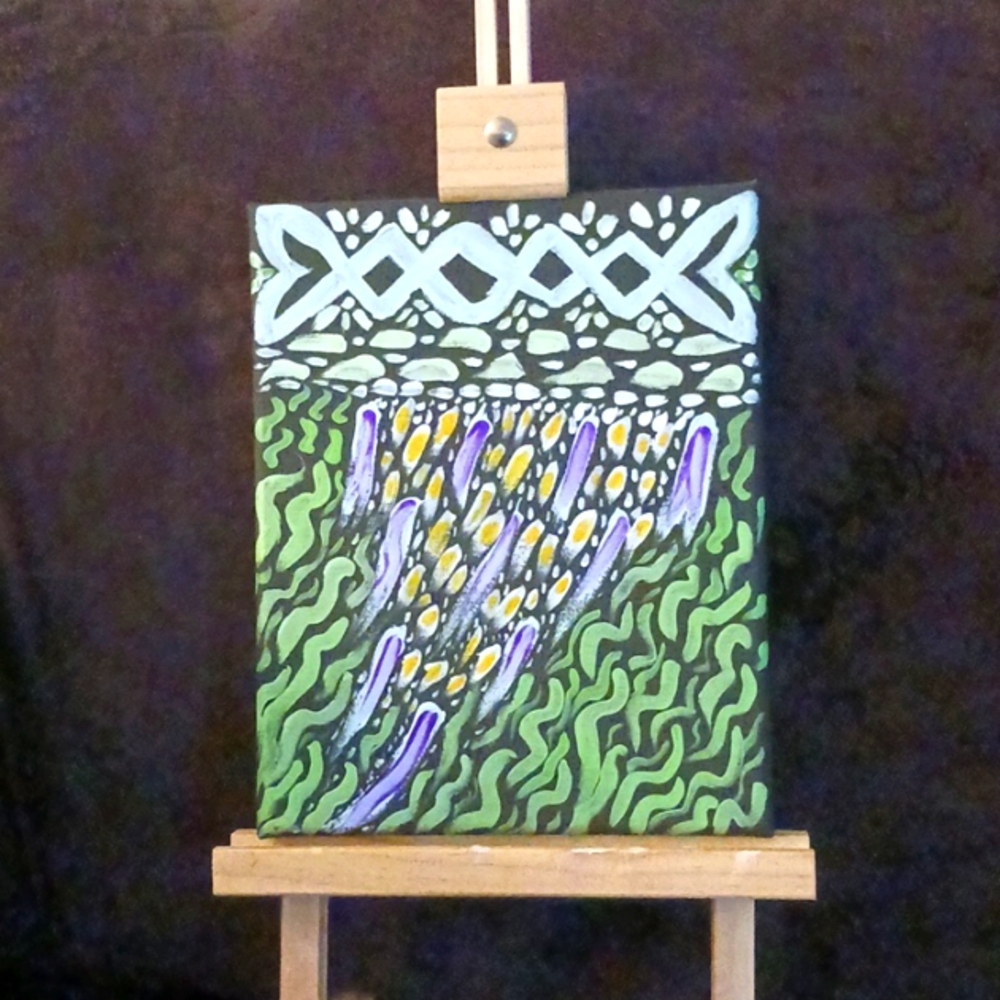 Abstract Handpainted Artwork